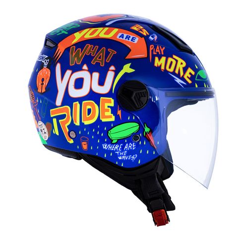 capacete NORISK ORION FREE AZUL