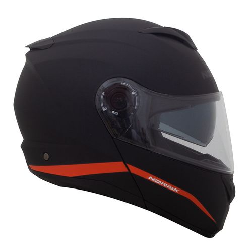 capacete NORISK FORCE SIMPLICITY PRETO FOSCO