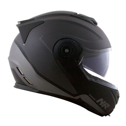 capacete NORISK ROUTE FF345 CHANCE PRETO FOSCO