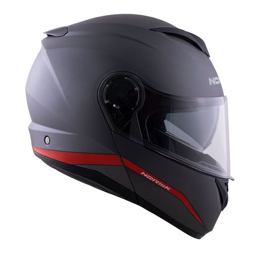 capacete NORISK FORCE SIMPLICITY CINZA FOSCO