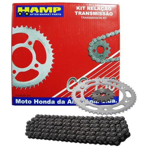 Kit Relação Titan 160 Fan 160 serve Titan 150 Fan 150 Honda Hamp