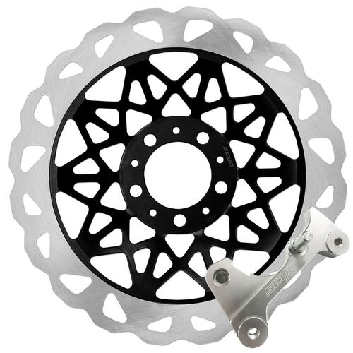 Discão Freio Bros 125 Bros 150 Bros 160 Xre190 290mm Preto Scud