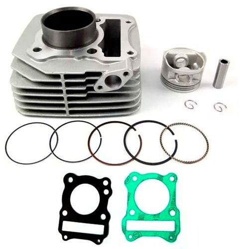 Cilindro Motor Suzuki Yes 125 Intruder 125 com Pistão Anéis Nikki