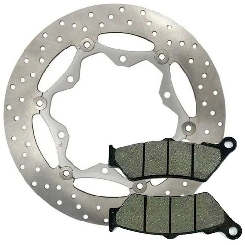 Disco Freio Xt 660 + Pastilha Freio Dianteira Importada