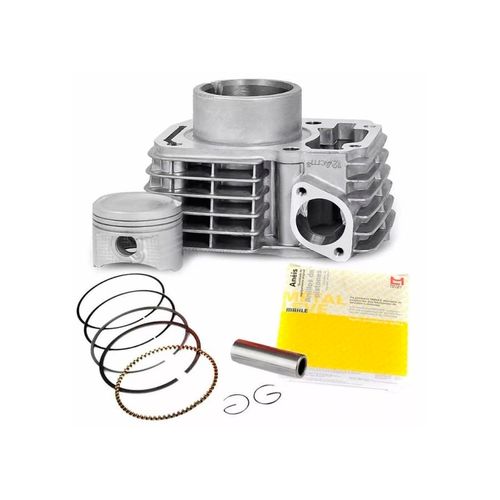 Cilindro Motor Metal Leve Pistão e Anéis Cofap Titan 125 02 Diante Até Fan 125 2008 Xlr125 Bros125