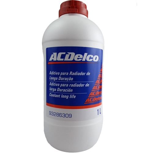 Aditivo de Radiador Concentrado de Longa Duração de Cor Laranja ACDelco 1L