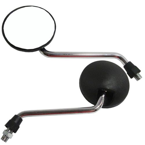 Retrovisor Dt200 Dt 200 mini haste cromada Par