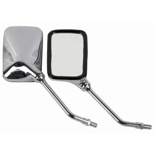 Retrovisor Cromado Cbx250 Twister Nx4 Falcon Cbx200 Strada Titan Par