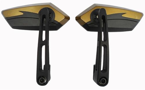 Retrovisor Sport Thunder 6538 Bronze Cb300 Twister Fazer Kawasaki (PAR)