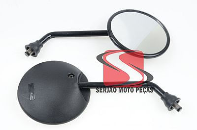 Espelho Retrovisor Biz 100 Preto