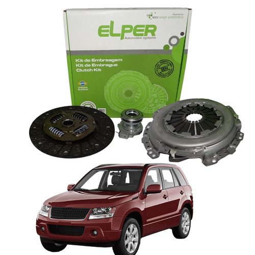 Kit De Embreagem C/ Atuador Grand Vitara 2.0 16v 2014 Elper - 68093 - 90338
