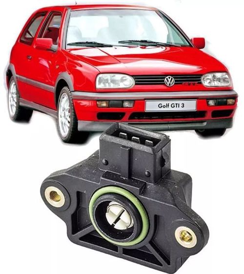 Sensor de Posição Borboleta Golf Gti Glx 2.0 Mpfi 1994 à 1998 - 037907385Q