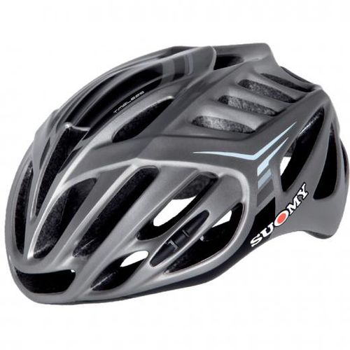 Capacete Ciclismo Suomy Timeless - Cinza - G