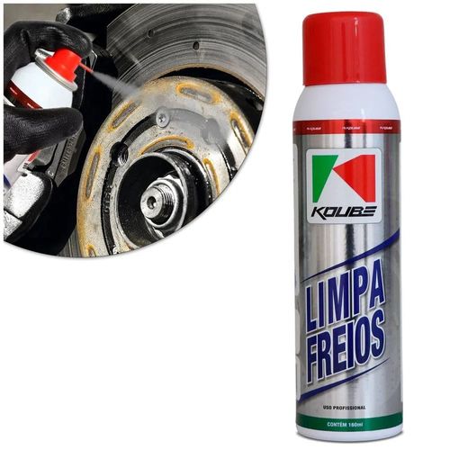 Limpa Freios e Embreagens Koube Biodegradável Spray 160ml