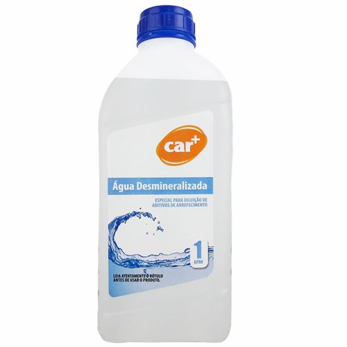 Água Desmineralizada Car+ Pureza Total 1L