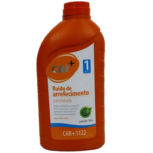 Aditivo de Radiador Concentrado Car+ de Cor Azul - 1L