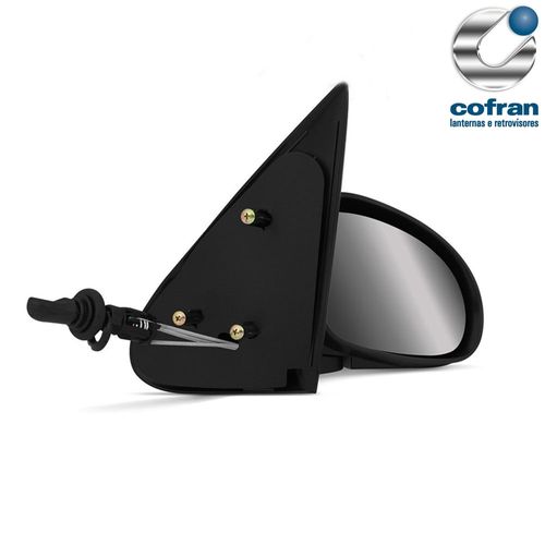 Espelho Retrovisor Externo Controle Manual Gol - Parati - Saveiro - Modelos G2 2 Portas 1995 até 1998
