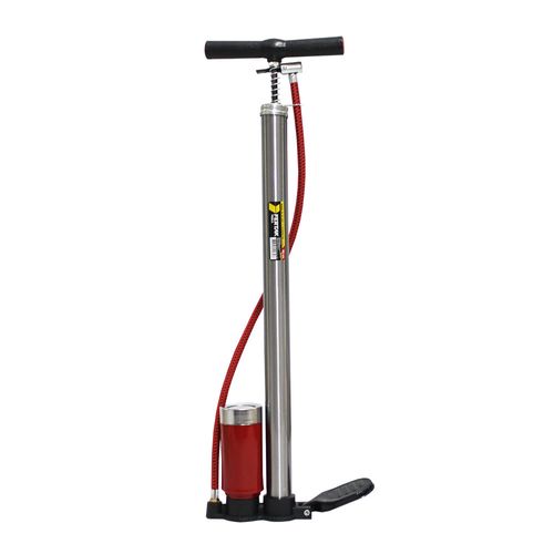 Bomba Ar Vertical 50 Cm Com Manômetro Alumínio - Macrolub