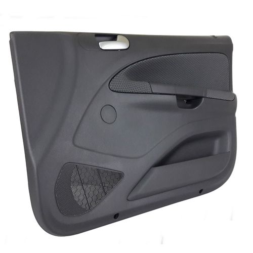 Revestimento da Porta Dianteira Lado Direito Original Preto/Azul/Antrácito - Volkswagen Gol e Voyage Versão G5
