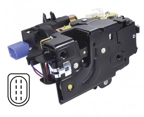 Fechadura Elétrica Da Porta Polo Dianteira Lado Direito Universal 21194