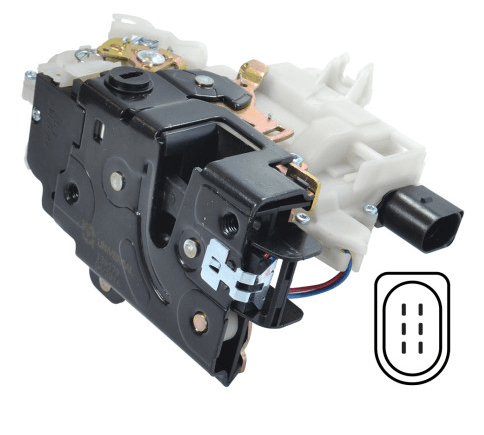 Fechadura Elétrica Da Porta Bora Golf Passat Traseira Lado Esquerdo Universal 23135