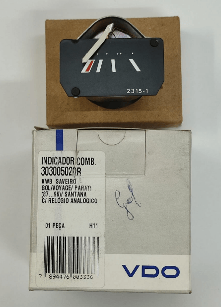 Relógio Marcador Indicador Combustível GOL VOYAGE PARATI SAVEIRO SANTANA VDO 303005020R
