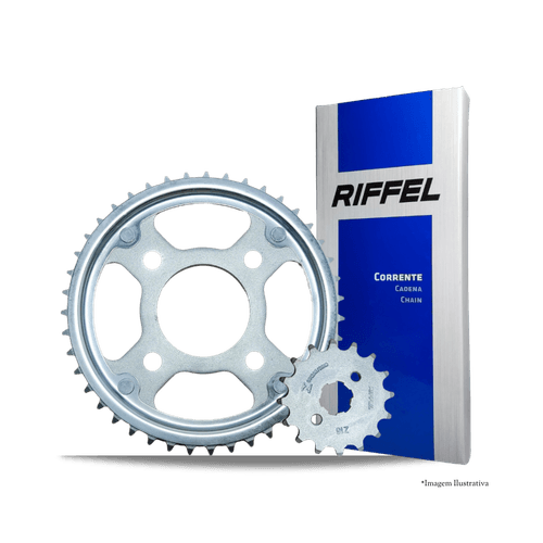Kit Transmissão Titan/Fan 150 Titanium - Riffel