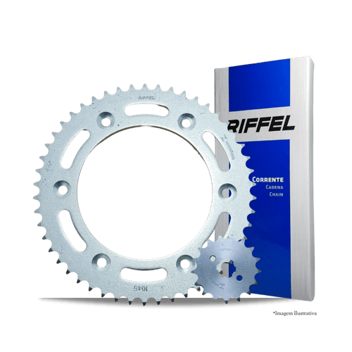 Kit Transmissão Bros 150 Titanium - Riffel