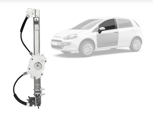 Máquina Vidro Elétrico Dianteiro Punto Linea Motor Orig Dir