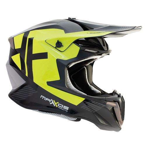 Capacete Mattos Racing Combat Leggero - Amarelo Flúor