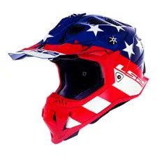 Capacete LS2 MX700 Subverter Evo Krome Glory GLORY Red /Blue / White