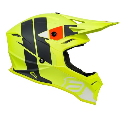 Capacete Asw Fusion 2.0 SEECKER Cinza Amarelo Fluo - 60