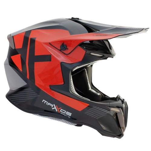 Capacete Mattos Racing Combat Leggero - Vermelho