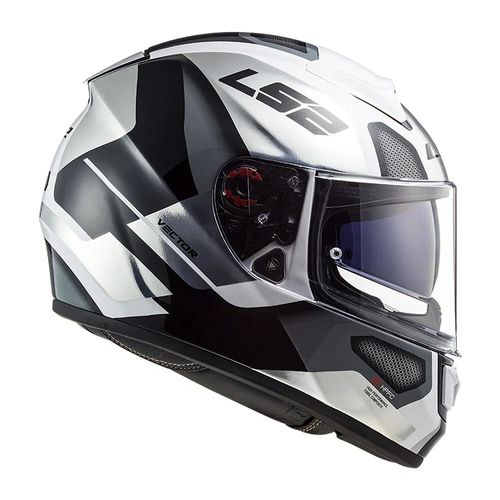 LS2 CAPACETE VECTOR EVO FF397 AUTOMAT WHT/TITANIUM