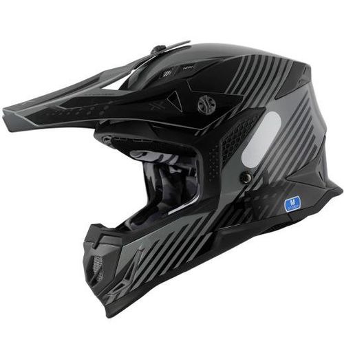 Capacete Mattos Racing  Atomic Cinza