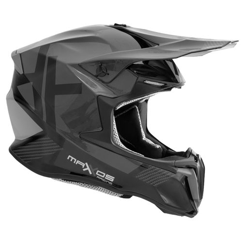 Capacete Mattos Racing Combat Leggero Cinza