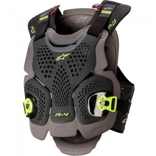 Colete Alpinestars A4 Max Chest - Preto Anthracite