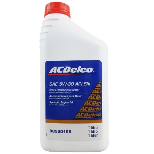Óleo de Motor 5W30 Sintético Dexos Original Chevrolet API SN