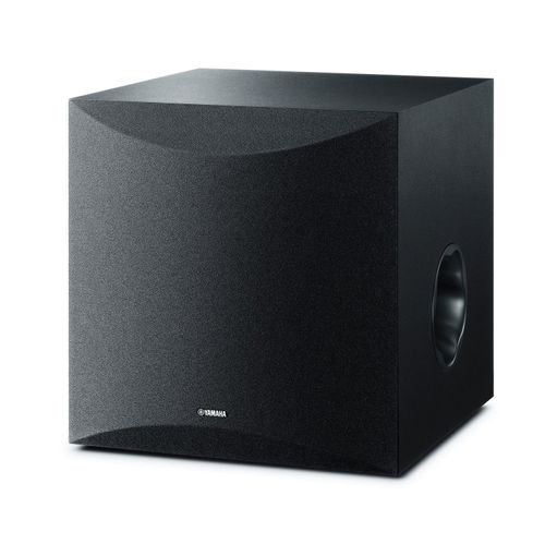 Subwoofer Yamaha Para Som Ambiente 10" NS-SW100BL Preto 100W RMS