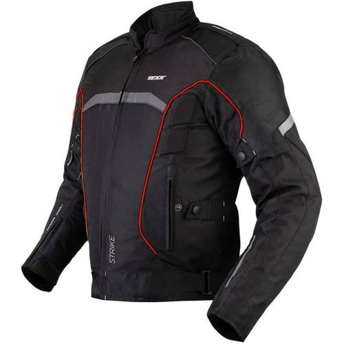Jaqueta New Strike V2 Masculina Preta E Vermelha  - Texx