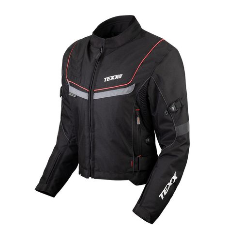Jaqueta New Strike V2 Lady Feminina Preta E Vermelha - Texx