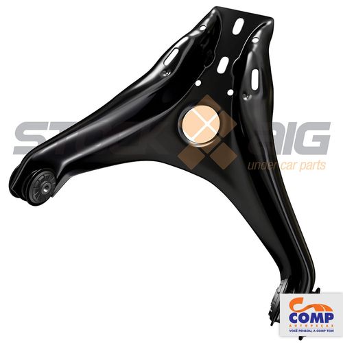 Bandeja de Suspensão Dianteira Inferior Esquerda / Direita Gol Parati Saveiro Voyage 1993 até 2014 BSS204412 Stock Aig