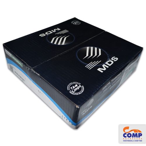 Disco de Freio Dianteiro Ventilado S10 Trailblazer D-Max 2011 em diante MDS D18F