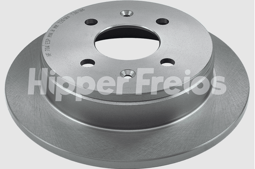 Disco de Freio Traseiro Sólido Accord Civic Prelude 1988 até 1995 Hipper Freios HF 704