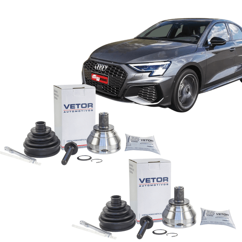 Par Junta Homocinética Audi A3 1.6 Golf Tiguan Jetta Toledo