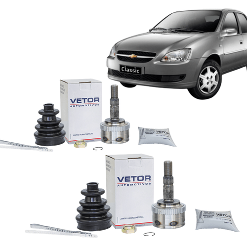 Par Junta Homocinética Chevrolet Celta Corsa Sedan Agile