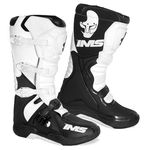 BOTA IMS FACTORY BRANCO/PRETO