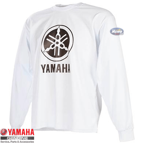 Camiseta Masculina Yamaha Manga Longa Diapasão Gola Careca