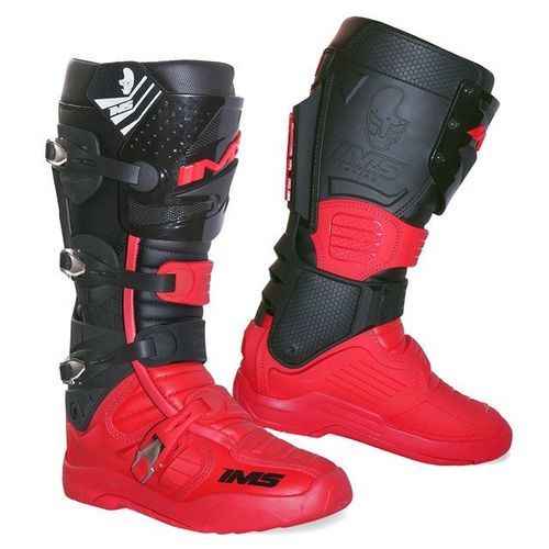 BOTA IMS EXTREME PRETA/VERMELHA
