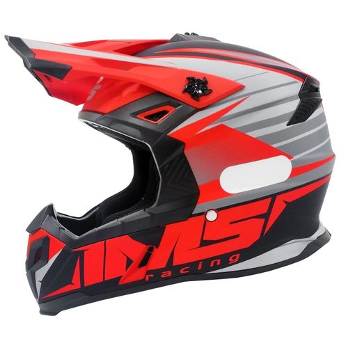 CAPACETE IMS EXTREME CINZA/VERMELHO
